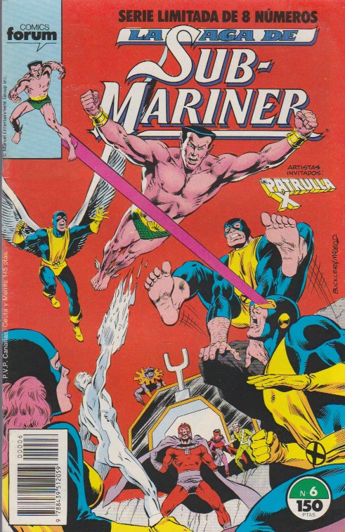 La Saga de Sub-Mariner (Namor). Forum 1989. Nº 6