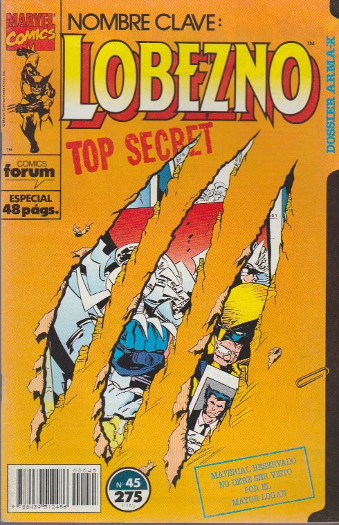 Lobezno. Forum 1989. Nº 45