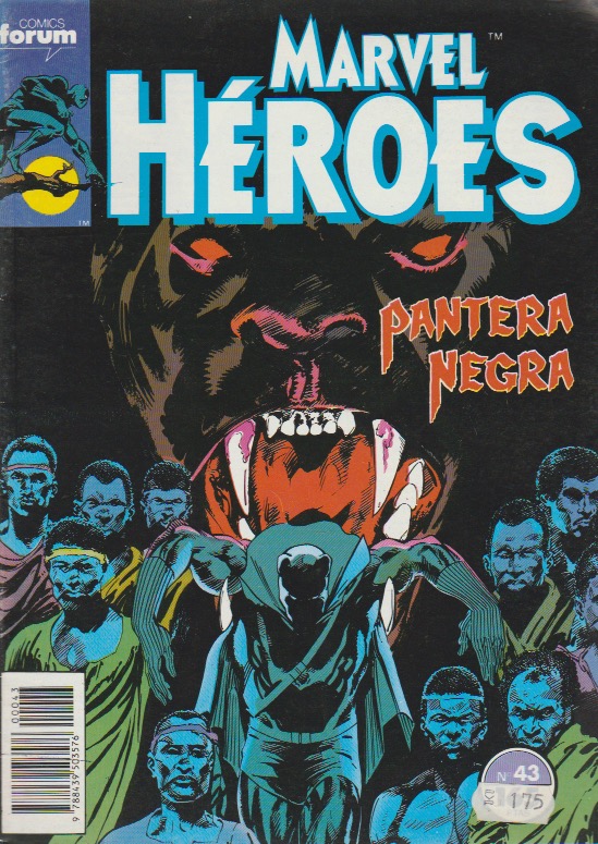 Marvel Heroes. Forum 1987. Nº 43 Pantera Negra