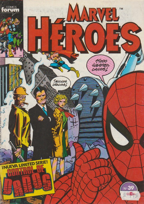 Marvel Heroes. Forum 1987. Nº 39