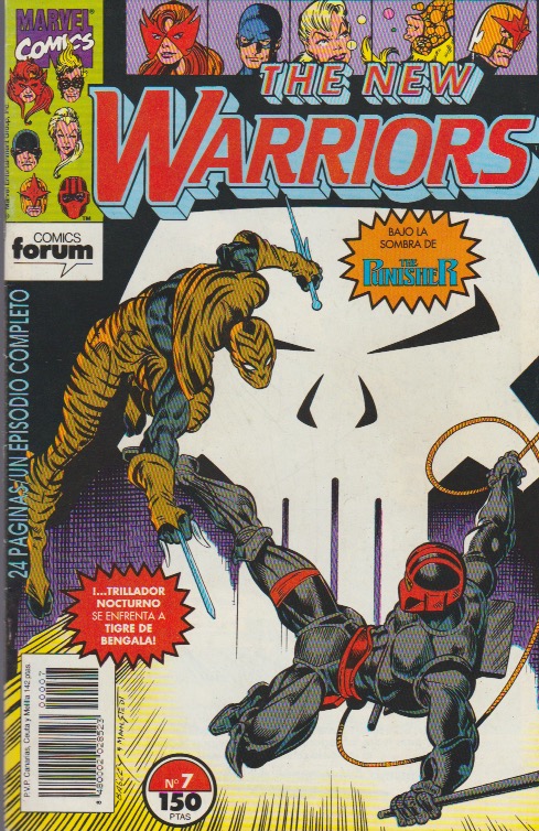 The New Warriors. Forum 1991. Nº 7