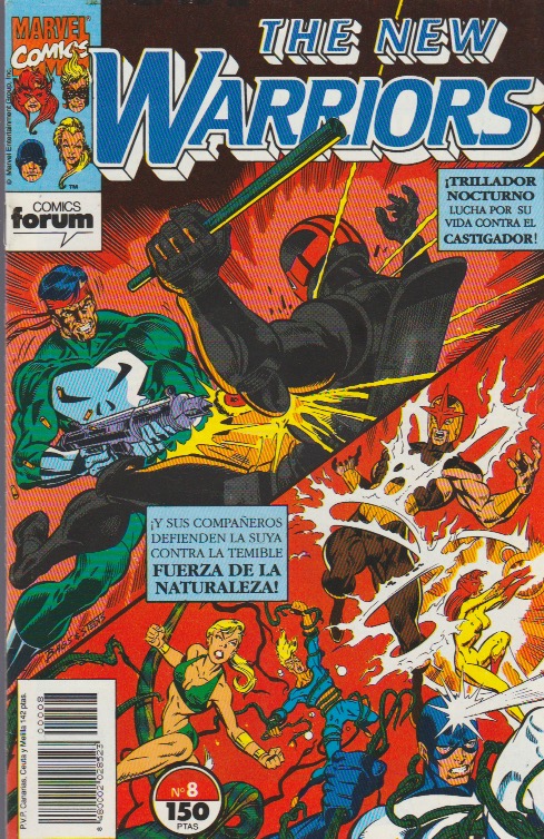 The New Warriors. Forum 1991. Nº 8