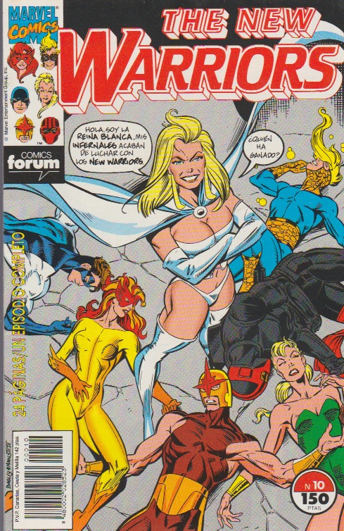 The New Warriors. Forum 1991. Nº 10