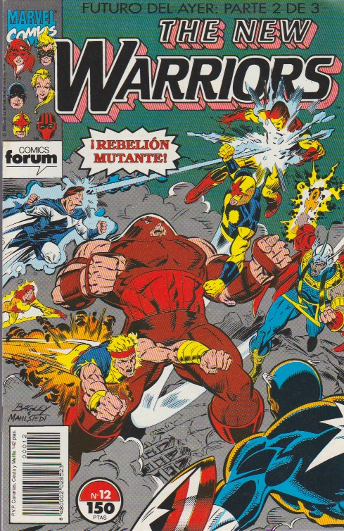 The New Warriors. Forum 1991. Nº 12