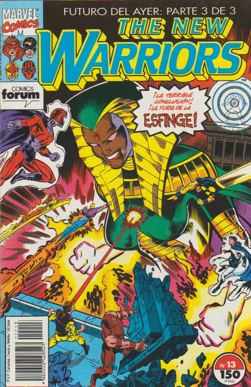 The New Warriors. Forum 1991. Nº 13