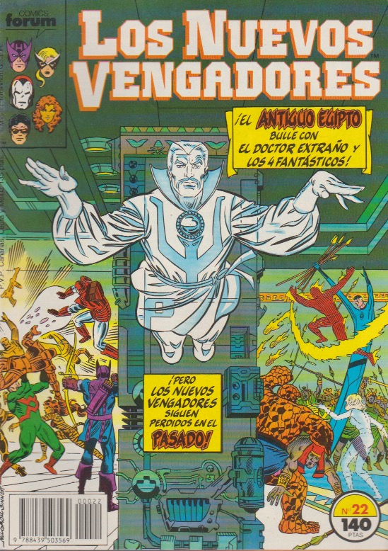 Los Nuevos Vengadores. Forum 1987. Nº 22