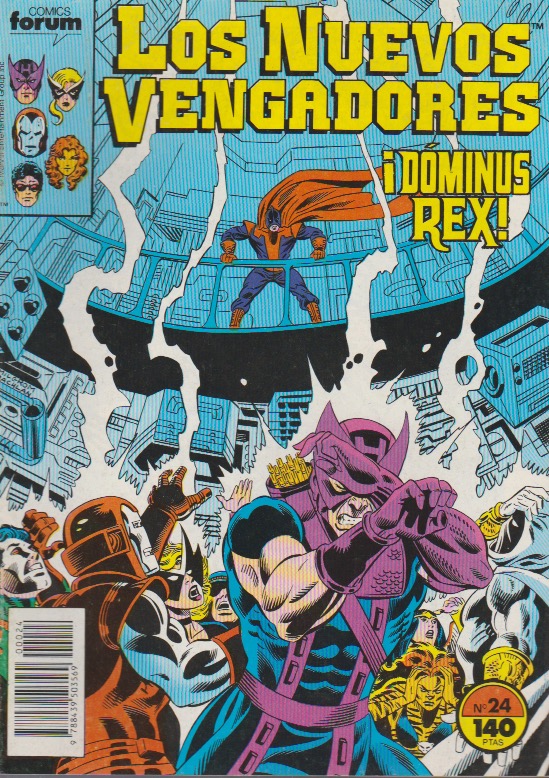 Los Nuevos Vengadores. Forum 1987. Nº 24