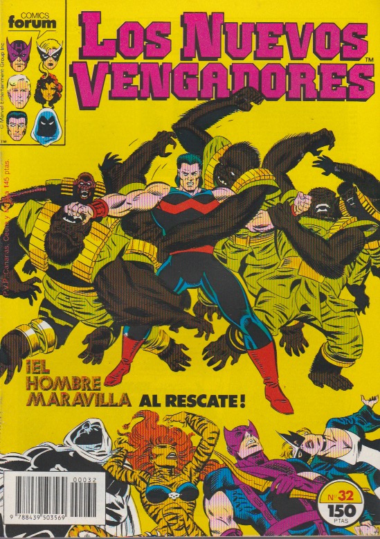 Los Nuevos Vengadores. Forum 1987. Nº 32
