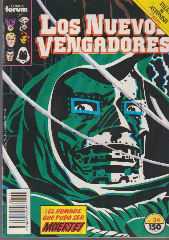 Los Nuevos Vengadores. Forum 1987. Nº 34