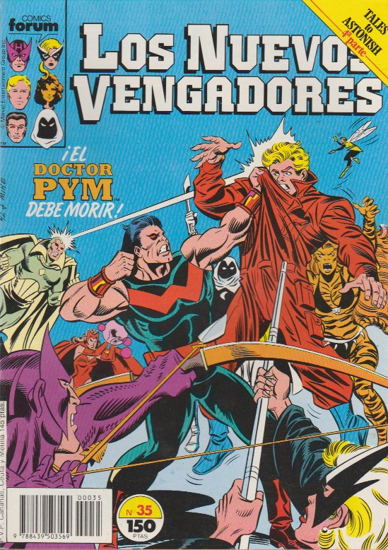 Los Nuevos Vengadores. Forum 1987. Nº 35