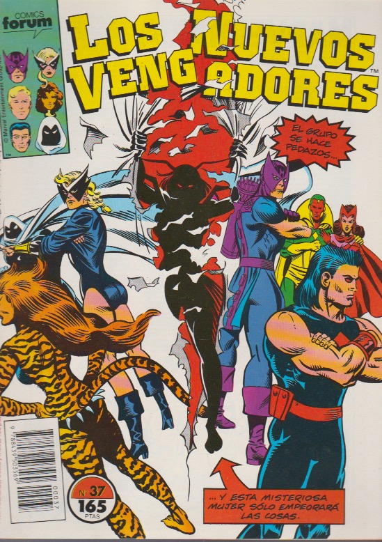 Los Nuevos Vengadores. Forum 1987. Nº 37