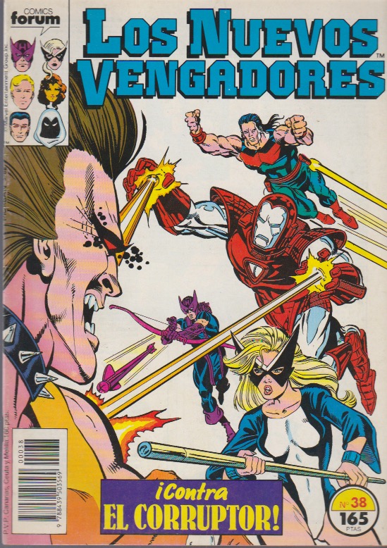 Los Nuevos Vengadores. Forum 1987. Nº 38