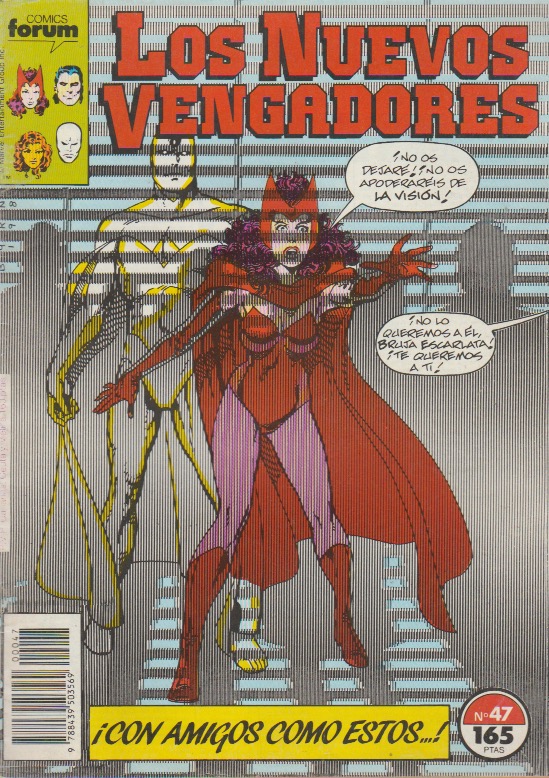Los Nuevos Vengadores. Forum 1987. Nº 47