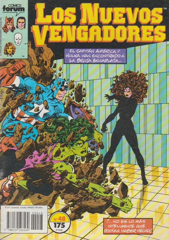 Los Nuevos Vengadores. Forum 1987. Nº 48