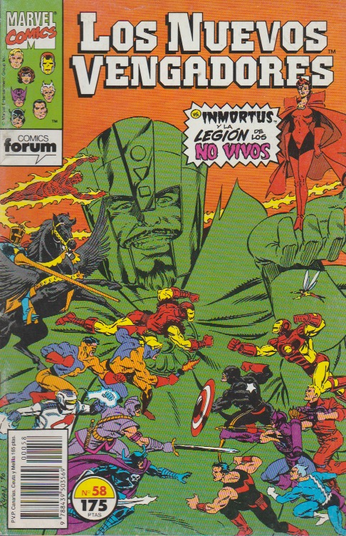 Los Nuevos Vengadores. Forum 1987. Nº 58