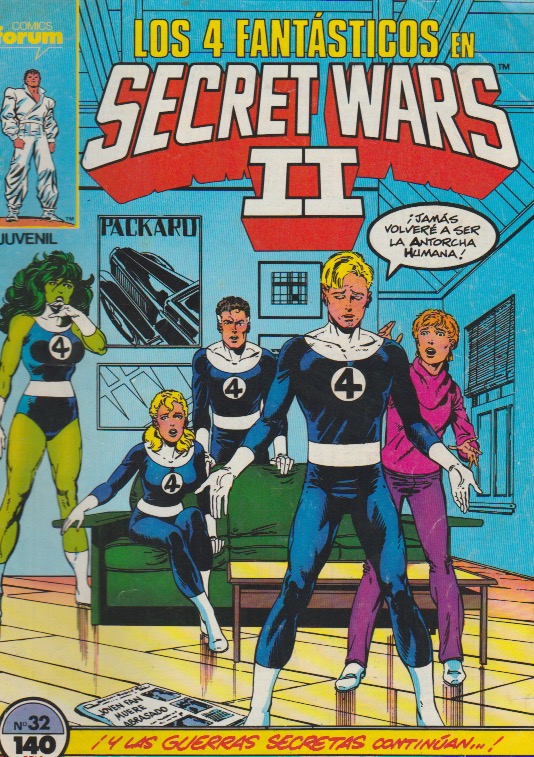 Secret Wars II. Forum 1985. Nº 32