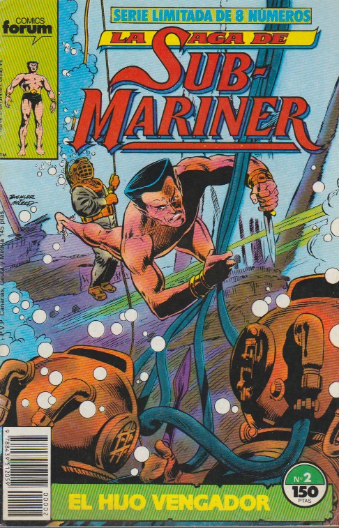 La Saga de Sub-Mariner (Namor). Forum 1989. Nº 2