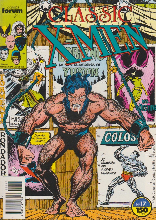 Classic X-Men. Forum 1988. Nº 17