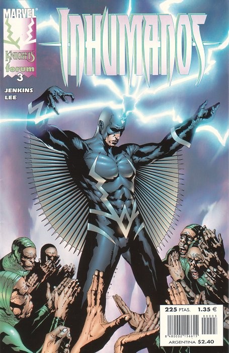 Inhumanos (Marvel Knights). Forum 1999. Nº 3
