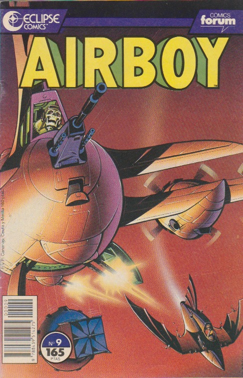 Airboy. Forum 1990. Nº 9