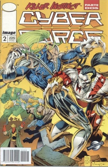 Cyberforce. World Comics 1994. Nº 2
