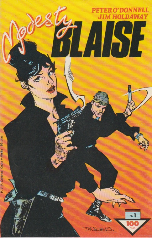 Modesty Blaise. Forum 1988. Nº 1