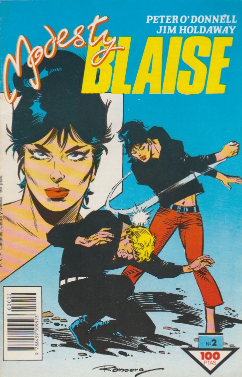 Modesty Blaise. Forum 1988. Nº 2