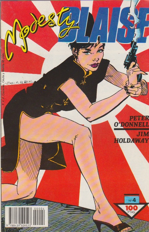 Modesty Blaise. Forum 1988. Nº 4