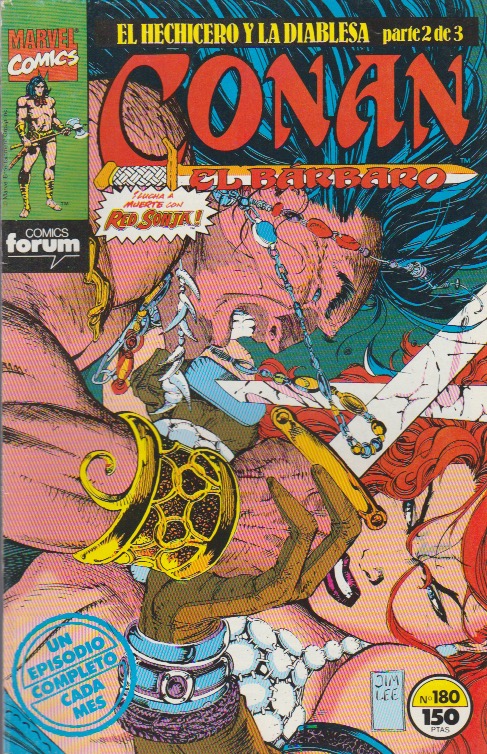 Conan El Bárbaro. Forum 1983. Nº 180