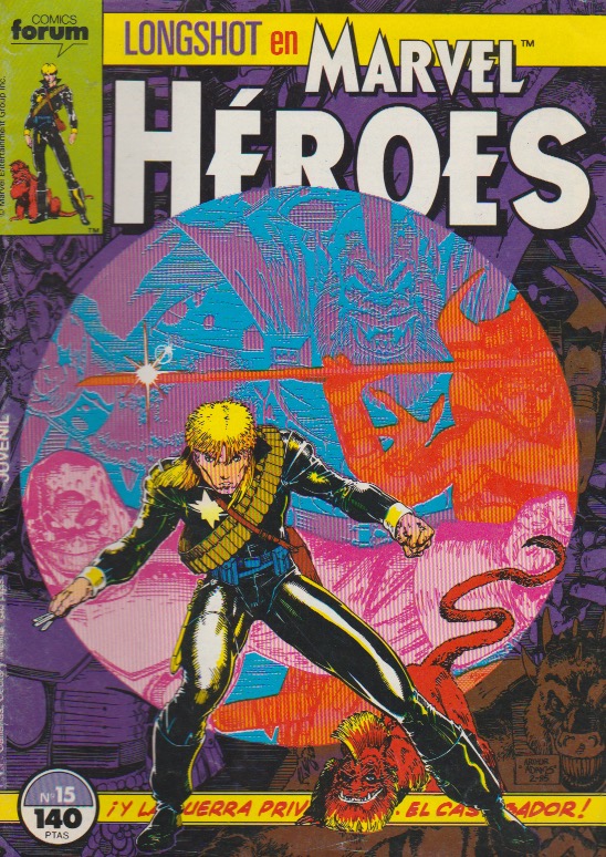 Marvel Heroes. Forum 1987. Nº 15 Longshot