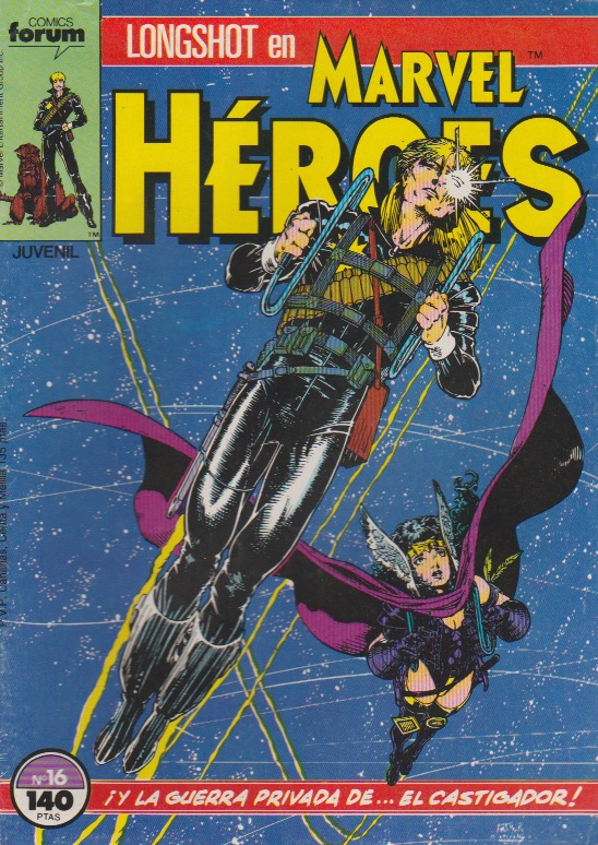 Marvel Heroes. Forum 1987. Nº 16 Longshot