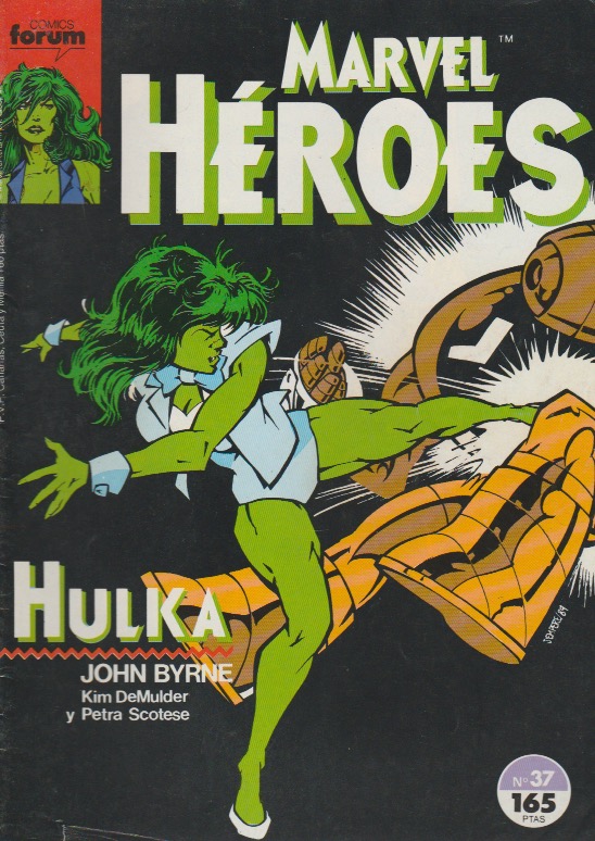 Marvel Heroes. Forum 1987. Nº 37 Hulka