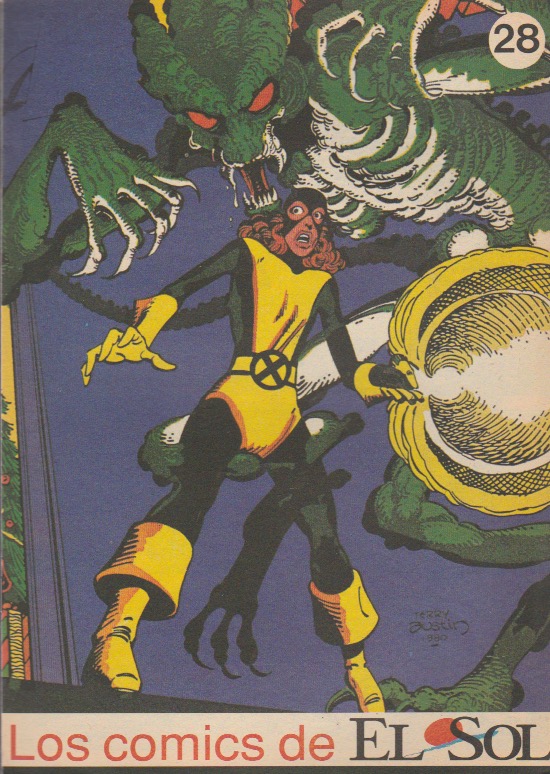 Los Cómics de El Sol. El Sol 1990. Nº 28 Nuevos Mutantes