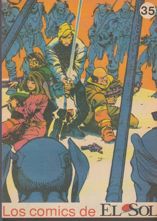 Los Cómics de El Sol. El Sol 1990. Nº 35 Star Wars