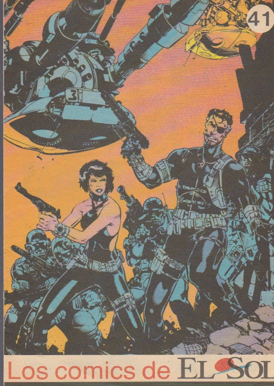 Los Cómics de El Sol. El Sol 1990. Nº 41 Nick Furia