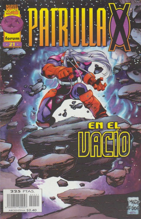 Patrulla-X v2. Forum 1996. Nº 21