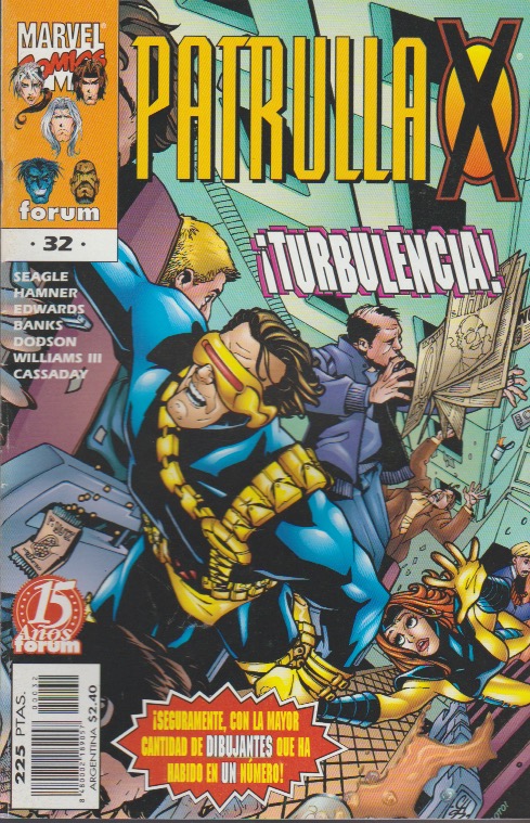 Patrulla-X v2. Forum 1996. Nº 32