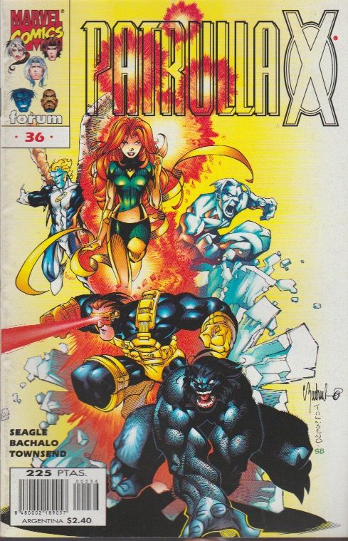 Patrulla-X v2. Forum 1996. Nº 36