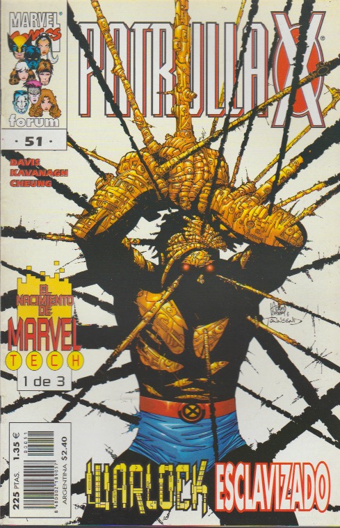 Patrulla-X v2. Forum 1996. Nº 51