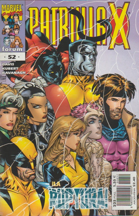 Patrulla-X v2. Forum 1996. Nº 52