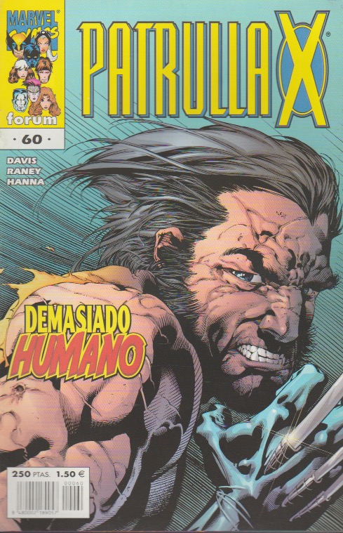 Patrulla-X v2. Forum 1996. Nº 60