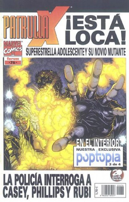 Patrulla-X v2. Forum 1996. Nº 76