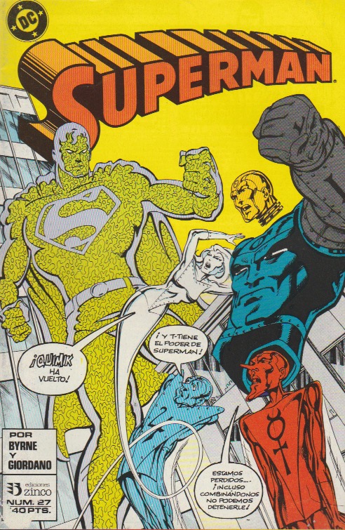 Superman. Zinco 1987. Nº 27