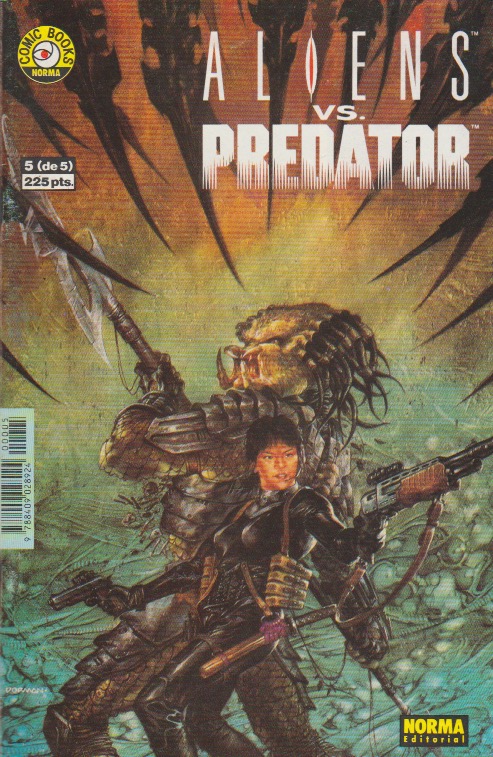 Aliens vs. Predator. Norma 1992. Nº 5