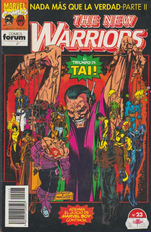 The New Warriors. Forum 1991. Nº 23