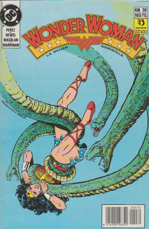 Wonder Woman. Zinco 1988. Nº 30