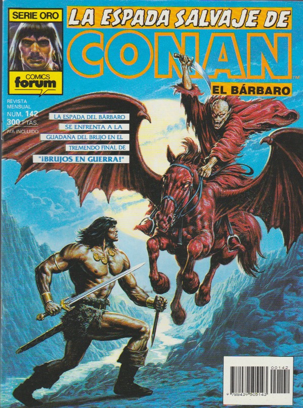La Espada Salvaje de Conan. Forum 1982. Nº 142