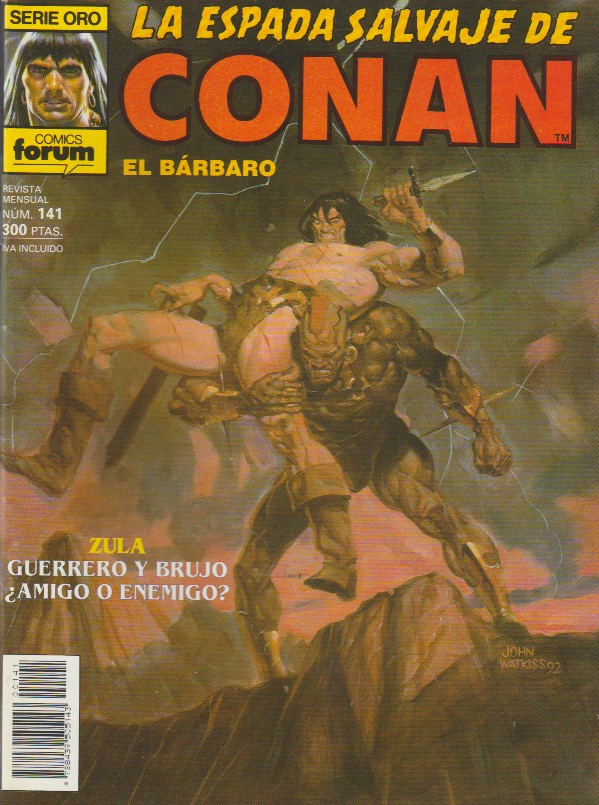 La Espada Salvaje de Conan. Forum 1982. Nº 141