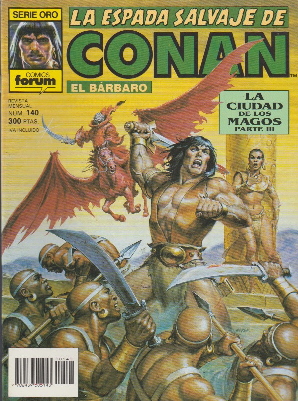 La Espada Salvaje de Conan. Forum 1982. Nº 140