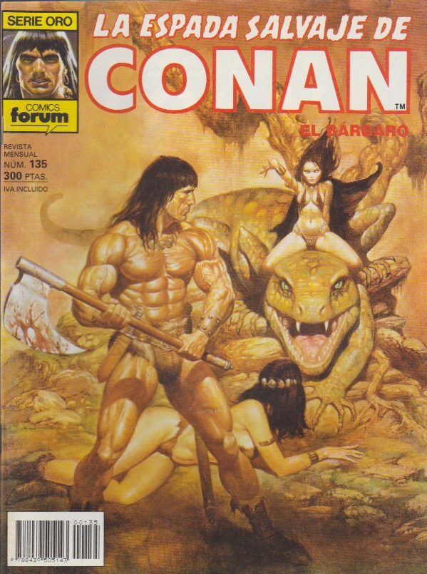 La Espada Salvaje de Conan. Forum 1982. Nº 135